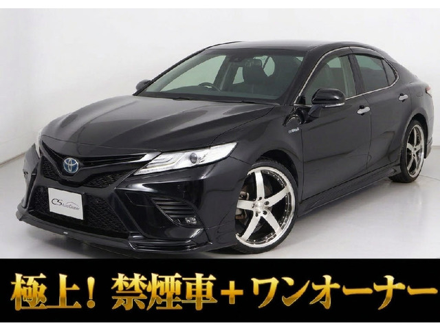 カムリ 2.5 WS レザーパッケージ 禁煙ワンオーナー TRDフルエアロ 黒本革