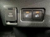 冬場に嬉しい運転席、助手席シートヒーター付きでポカポカ