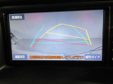 バックガイドモニターで、後方を確認しながら安心して駐車することができます。運転初心者も熟練者も必須の機能ですよ!