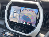【 全方位カメラ 】上から見下ろしたように駐車が可能です。安心して縦列駐車も可能です♪