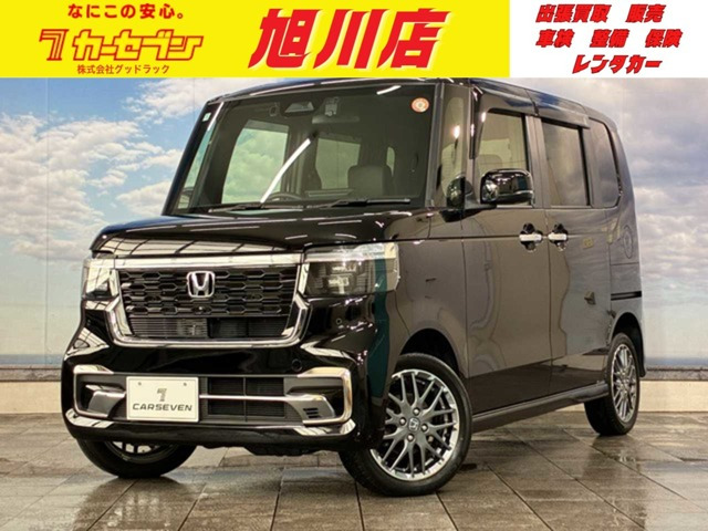 N-BOXカスタム ターボ 4WD 純正9インチナビ/純正前後ドラレコ/コーナ