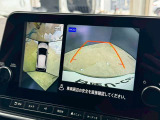 空から見下ろしているかのような視点で周囲を確認できるアラウンドビューモニター!