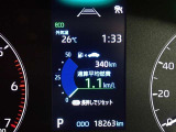 メーター内インフォメーション