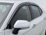 【サイドバイザー】雨の日も気にせず換気ができます。雨の日の喫煙時が非常に便利です。