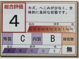 掲載画像は評価書の一部抜粋です。車両の詳細な状態や評価の内容は「車両品質評価情報」をご覧ください。※同じ点数やA,B,C,Dの評価でも年式等によって傷や汚れの度合いは変わりますのでご注意下さい。