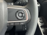 ステアリングスイッチ右側 全車速追従機能付ACC操作スイッチ、TRIPスイッチ、D assist切替ステアリングスイッチ。 前方から目を離すことなく操作できます!