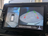 空から見下ろしているかのような視点で周囲を確認できるアラウンドビューモニター!
