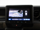 バックカメラの画像です。ガイドラインがスムースな車庫入れをサポートいたします!車庫入れの安心感がアップしますね☆