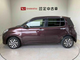 側面からの写真です。ご希望のお車が見当たらない場合は、弊社スタッフがしっかりとお客様のご要望に合ったお車をお探し致します。
