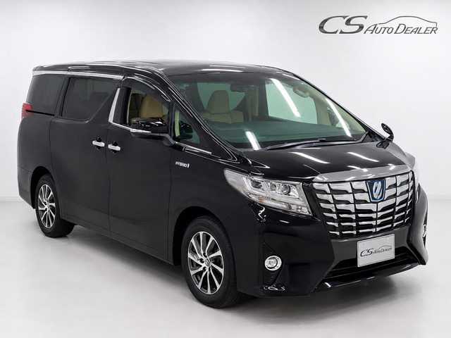 アルファード ハイブリッド 2.5 G Fパッケージ E-Four 4WD 本革 低走行 禁煙ワンオー...