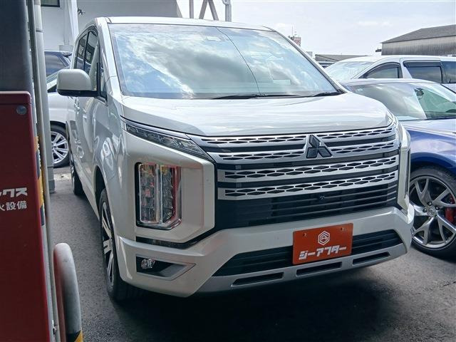 デリカD:5 2.2 G パワーパッケージ 4WD 禁煙車 ケンウッド9型ナビ パノラミック