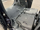 シートが倒せて荷物も楽々