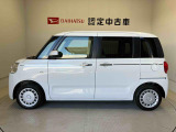 側面からの写真です。ご希望のお車が見当たらない場合は、弊社スタッフがしっかりとお客様のご要望に合ったお車をお探し致します。