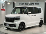 全国納車可 第三者機関証明書付  H SENSING 新車保証 試乗車 ワンオ-ナ- ナビLXU-242NBi TV Rカメラ CD録音装備のN-BOXカスタム ターボコーディネートスタイル入庫!