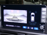 バックカメラもあるので後退時も安心です。視点も切り替えができて便利です。