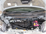 エンジンルームもクリーニング済みです。きれいにしているとトラブルの早期発見が出来ますね!