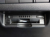 ETC車載器付きです。高速道路の料金所もスムーズに通過できます。