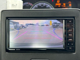 バックカメラ装備。駐車が苦手な方には欠かせません。