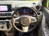 【ステアリングスイッチ】運転中、前方から目線をそらすことなく、オーディオ等の操作が可能な便利機能!安心&快適なドライブを演出してくれます♪