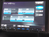 フルセグテレビ搭載。DVD・CD再生にも対応しています。