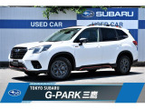 東京スバル認定U-CAR!人気のクリスタルホワイト!走破性の優れたエックスモード搭載!!充実装備の1台です!!