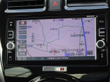 【ナビ】メモリーナビ(MM316D-W)付きです。目的地を設定すれば初めての場所でも簡単に行くことができます。もちろん音楽だって聴けちゃいます♪