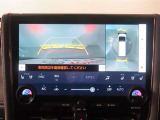 バック時の運転をサポートするバックガイドモニター&パノラミックビューモニター