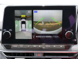 安心安全の360度見渡せるアラウンドビューモニター付です。