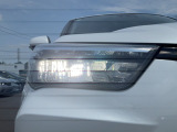 LEDヘッドライトが安全な夜間走行をサポートしてくれます♪照射範囲が広くなるので前方視界が全体的に明るくなり、夜間走行をしっかりアシスト♪