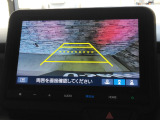 リアカメラがついているので、駐車や後進の際にとても便利です♪