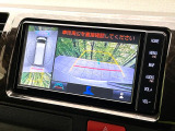 【パノラミックビューモニター】専用のカメラにより、上から見下ろしたような視点で360度クルマの周囲を確認することができます☆死角部分も確認しやすく、狭い場所での切り返しや駐車もスムーズに行えます。