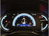 スタイリッシュなブラック系を基調とした内装色。