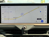 直感的に操作できるインターフェースの12.3インチディスプレイオーディオです。