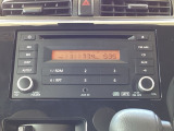 CDプレーヤー搭載で、ドライブ中もお気に入りの音楽を楽しめます。