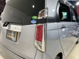 視認性がいいテールランプ。後続車にも存在をアピール。