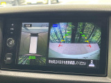 【アラウンドビューモニター】専用のカメラにより、上から見下ろしたような視点で360度クルマの周囲を確認することができます☆死角部分も確認しやすく、狭い場所での切り返しや駐車もスムーズに行えます。