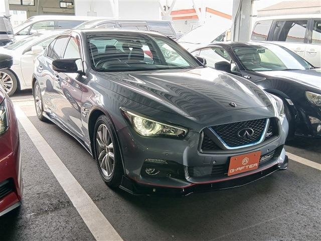 スカイライン 3.5 350GT ハイブリッド タイプP フルエアロ 禁煙車 純正ツインディス