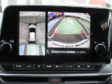 アラウンドビューモニターが駐車をアシスト☆4つの高解像度カメラで車の周囲を撮影。ミニバン、SUVなどの死角の駐停車も驚く程楽です!バックカメラは、車庫入れの時は勿論、後方の安全確認もできて安心です♪