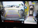 狭い道でも安心パノラミックビューモニター装備しています。車両を上から見たような映像をナビの画面に表示♪運転席からの目視だけでは見にくい車両周辺の状況をリアルタイムで確認できます!