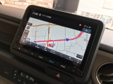 純正ナビが搭載されています。初めての道も安心ですね。Bluetooth接続可能!