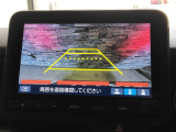 リアカメラがついているので、駐車や後進の際にとても便利です♪