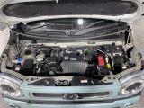 【エンジンルーム】エンジンの調子は良好です!ご納車前にはしっかりとオイル交換・その他油種類の点検補充をさせて頂きます。また、ガリバーでは修復歴のある車は販売いたしません。