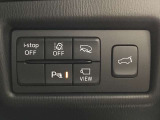 運転席回りのスイッチで安全装備のON/OFFも簡単に!