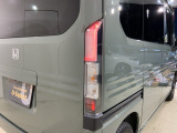 視認性がいいテールランプ。後続車にも存在をアピール。