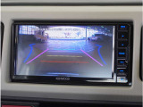 【バックカメラ】駐車が苦手な方でも安心してお乗りいただけます。リバース連動で画面が切り替わるのでとっても便利です。