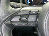 ステアリングスイッチ装備!運転しながら手元でオーディオの操作などができます。