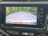 【バックカメラ】駐車時に後方がリアルタイム映像で確認できます。大型商業施設や立体駐車場での駐車時や、夜間のバック時に大活躍!運転スキルに関わらず、今や必須となった装備のひとつです!