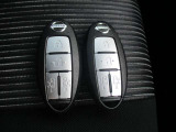 スライドドアの開閉も可能なインテリkey は2本