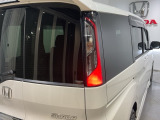 視認性がいいテールランプ。後続車にも存在をアピール。