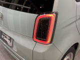 視認性がいいテールランプ。後続車にも存在をアピール。